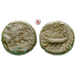 Römische Provinzialprägungen, Judaea, Askalon, Traianus, Bronze 112-113, s