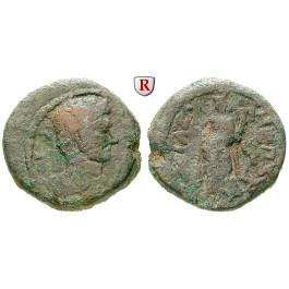 Römische Provinzialprägungen, Judaea, Gaza, Hadrianus, Bronze 136-137, s+