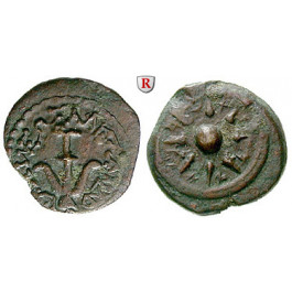 Judaea - Hasmonäer, Alexander Iannaeus, Prutah 103-76 v.Chr., ss