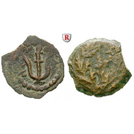 Judaea - Herodianer, Herodes Archelaos, Bronze 4 v.-6 n.Chr., s+
