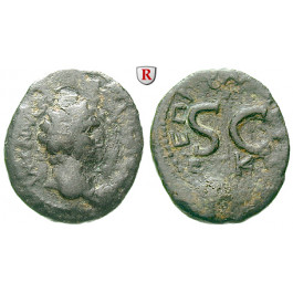 Römische Provinzialprägungen, Judaea, Caesarea Panias, Domitianus, Bronze 85-86, s-ss