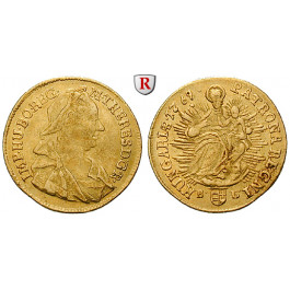 Römisch Deutsches Reich, Maria Theresia, Dukat 1769, ss