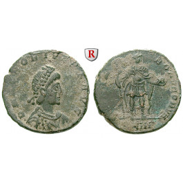 Römische Kaiserzeit, Honorius, Bronze 393-395, ss