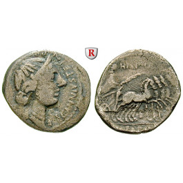 Römische Republik, C. Annius und L. Fabius Hispaniensis, Denar 82-81 v.Chr., f.ss