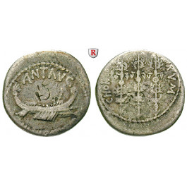 Römische Republik, Marcus Antonius, Denar 32-31 v.Chr., f.ss