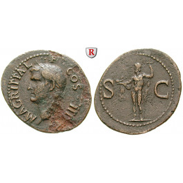 Römische Kaiserzeit, Agrippa, As 37-41, ss