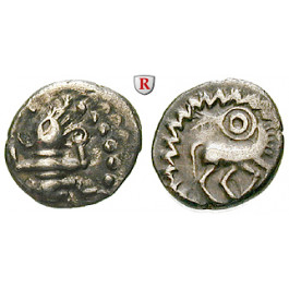 Deutschland, Hessen, Ubii, Quinar 1. Jh.v.Chr., ss-vz