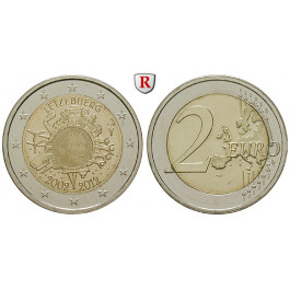 Luxemburg, Henri, 2 Euro 2012, bfr.