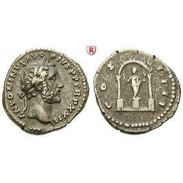 Römische Kaiserzeit, Antoninus Pius, Denar 158-159, ss