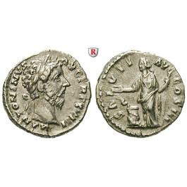 Römische Kaiserzeit, Marcus Aurelius, Denar 169-170, ss-vz