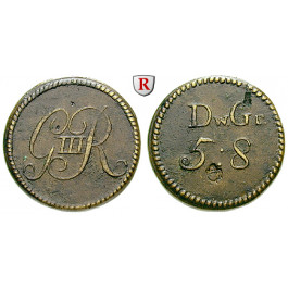 Grossbritannien, George III., Münzgewicht zu 1 Guinea, ss