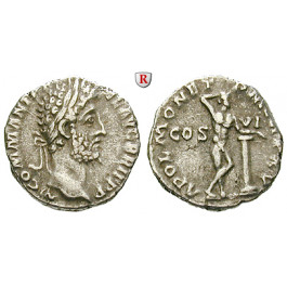 Römische Kaiserzeit, Commodus, Denar 190, ss