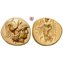 Makedonien, Königreich, Alexander III. der Grosse, Stater 323-317 v.Chr., vz+