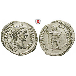 Römische Kaiserzeit, Caracalla, Denar 210, vz-st