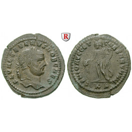 Römische Kaiserzeit, Severus II., Caesar, Follis 305-306, ss+/ss
