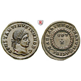 Römische Kaiserzeit, Constantinus II., Caesar, Follis 320, st