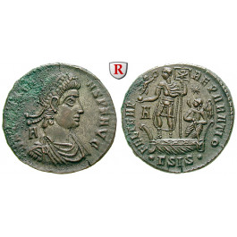 Römische Kaiserzeit, Constans, Bronze 348-350, vz+/st