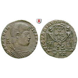 Römische Kaiserzeit, Magnentius, Bronze 351-352, vz+