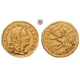 Hessen, Hessen-Kassel, Karl, 1/4 Dukat 1720, ss