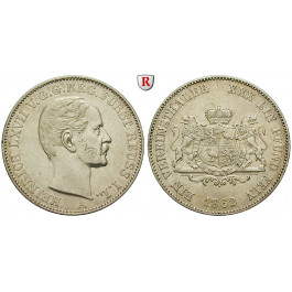 Reuss, Reuss-Schleiz, Heinrich LXVII., Vereinstaler 1862, f.vz