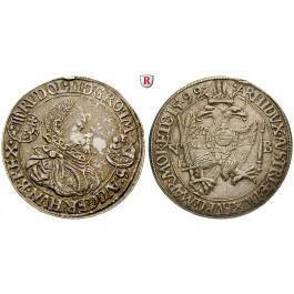 Römisch Deutsches Reich, Rudolf II., Taler 1599, ss-vz/ss