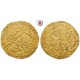 Frankreich, Jean II. le Bon, Franc à cheval o.J. (1360), vz