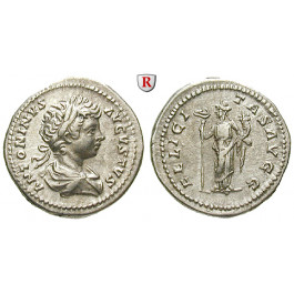 Römische Kaiserzeit, Caracalla, Denar 199-200, ss-vz/ss