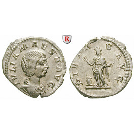 Römische Kaiserzeit, Julia Maesa, Großmutter des Elagabal, Denar 218-222, st