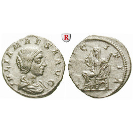 Römische Kaiserzeit, Julia Maesa, Großmutter des Elagabal, Denar 218-225, vz