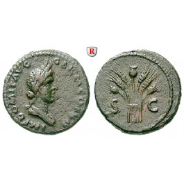 Römische Kaiserzeit, Domitianus, Quadrans 86, ss+