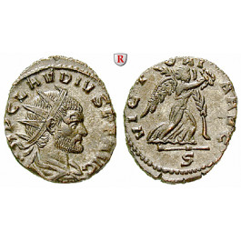 Römische Kaiserzeit, Claudius II. Gothicus, Antoninian 268-270, vz-st