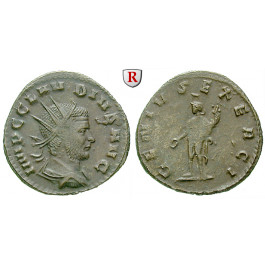 Römische Kaiserzeit, Claudius II. Gothicus, Antoninian 268-270, ss+/ss