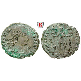 Römische Kaiserzeit, Constantius II., Bronze 350, ss+