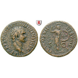 Römische Kaiserzeit, Domitianus, As 81, ss
