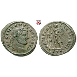 Römische Kaiserzeit, Galerius, Follis 298-299, vz+