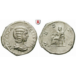 Römische Kaiserzeit, Julia Domna, Frau des Septimius Severus, Denar 211-217, ss-vz