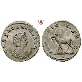 Römische Kaiserzeit, Salonina, Frau des Gallienus, Antoninian 253-268, vz