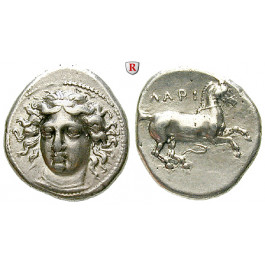 Thessalien, Larissa, Drachme 405-370 v.Chr., f.vz