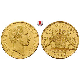 Bayern, Königreich, Maximilian II., Dukat 1856, vz