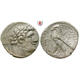 Phönizien, Tyros, Schekel Jahr 31 = 96-95 v.Chr., ss-vz/vz+