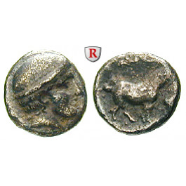 Thrakien, Ainos, Diobol um 440-412 v.Chr., ss