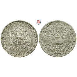 Thailand, Rama IV. (Phra Chom Klao Mongkut), 1/8 Fuang 1862, f.vz