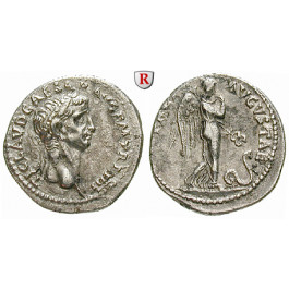 Römische Kaiserzeit, Claudius I., Denar 44-45, ss-vz