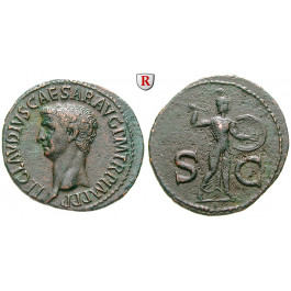 Römische Kaiserzeit, Claudius I., As 50-54, ss-vz/ss+