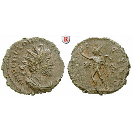 Römische Kaiserzeit, Victorinus, Antoninian 269-271, ss