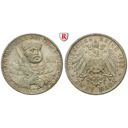 Deutsches Kaiserreich, Sachsen-Weimar-Eisenach, Wilhelm Ernst, 2 Mark 1908, Universität Jena, vz, J. 160