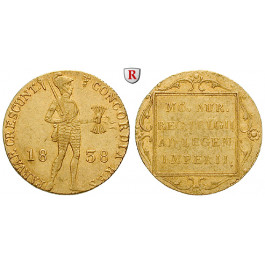 Russland, Nikolaus I., Dukat 1838, 3,4 g fein, ss