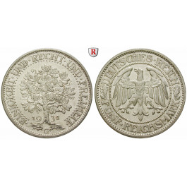 Weimarer Republik, 5 Reichsmark 1932, Eichbaum, G, f.st, J. 331
