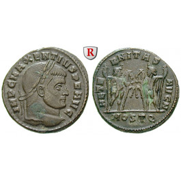 Römische Kaiserzeit, Maxentius, Follis 309-312, ss+