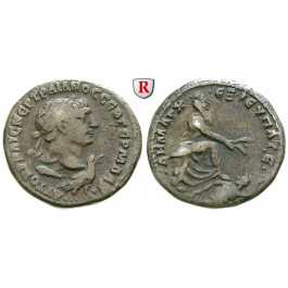 Römische Provinzialprägungen, Seleukis und Pieria, Antiocheia am Orontes, Traianus, Tetradrachme 103-111, ss